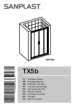 Preview for 1 page of SANPLAST D4/TX5b Installation Instruction