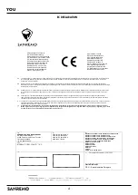 Предварительный просмотр 4 страницы Sanremo 6713 Instruction Booklet