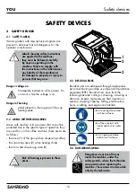 Предварительный просмотр 16 страницы Sanremo 6713 Instruction Booklet