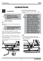 Предварительный просмотр 21 страницы Sanremo 6713 Instruction Booklet