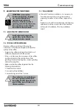 Предварительный просмотр 28 страницы Sanremo 6713 Instruction Booklet