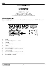 Предварительный просмотр 50 страницы Sanremo 6713 Instruction Booklet