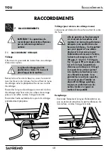 Предварительный просмотр 68 страницы Sanremo 6713 Instruction Booklet