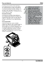 Предварительный просмотр 71 страницы Sanremo 6713 Instruction Booklet