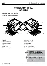 Предварительный просмотр 76 страницы Sanremo 6713 Instruction Booklet