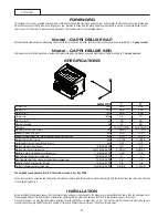 Preview for 21 page of Sanremo CAPRI DELUXE SAP Instruction Booklet