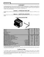 Preview for 37 page of Sanremo CAPRI DELUXE SAP Instruction Booklet