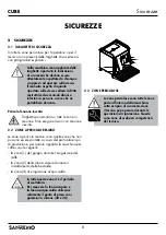 Preview for 8 page of Sanremo CUBE V Instruction Booklet