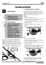 Preview for 13 page of Sanremo CUBE V Instruction Booklet