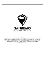 Preview for 29 page of Sanremo CUBE V Instruction Booklet