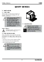 Preview for 35 page of Sanremo CUBE V Instruction Booklet