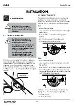 Preview for 40 page of Sanremo CUBE V Instruction Booklet