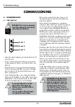 Preview for 43 page of Sanremo CUBE V Instruction Booklet