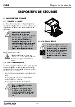 Preview for 62 page of Sanremo CUBE V Instruction Booklet