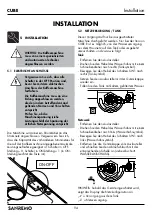 Preview for 94 page of Sanremo CUBE V Instruction Booklet