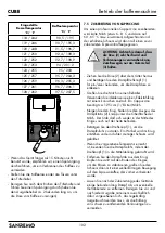 Preview for 102 page of Sanremo CUBE V Instruction Booklet