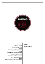 Sanremo F18 Instruction Booklet предпросмотр