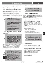 Preview for 149 page of Sanremo F18 Instruction Booklet