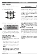 Предварительный просмотр 160 страницы Sanremo F18 Instruction Booklet