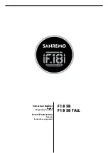 Sanremo F18SB Instruction Booklet preview