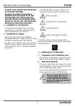 Предварительный просмотр 9 страницы Sanremo F18SB Instruction Booklet