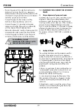 Предварительный просмотр 22 страницы Sanremo F18SB Instruction Booklet