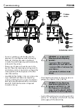 Предварительный просмотр 29 страницы Sanremo F18SB Instruction Booklet