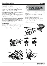 Предварительный просмотр 37 страницы Sanremo F18SB Instruction Booklet