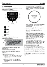 Предварительный просмотр 41 страницы Sanremo F18SB Instruction Booklet