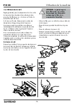 Предварительный просмотр 96 страницы Sanremo F18SB Instruction Booklet