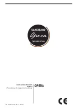 Sanremo Opera Instructions Manual предпросмотр