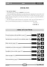 Предварительный просмотр 5 страницы Sanremo Opera Instructions Manual