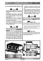 Предварительный просмотр 27 страницы Sanremo Opera Instructions Manual