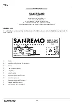 Preview for 48 page of Sanremo You Instruction Booklet