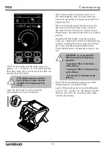 Preview for 70 page of Sanremo You Instruction Booklet