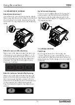 Preview for 73 page of Sanremo You Instruction Booklet