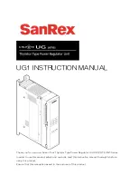 SanRex CALPOTE UG Series Instruction Manual preview