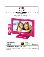 Sanrio Hello Kitty KT2215 User Manual preview