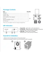 Preview for 2 page of Sans Digital TowerRaid TR4M6G Quick Installation Manual