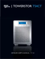 Sans Digital TOWERSTOR TS4CT Quick Installation Manual preview