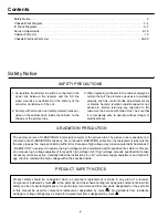 Preview for 2 page of Sansei TS5129T Service Manual