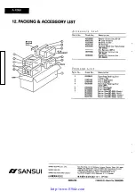 Предварительный просмотр 24 страницы Sansui A-X950 Service Manual