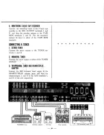 Предварительный просмотр 8 страницы Sansui AU-111 Operating Instructions And Service Manual