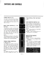 Предварительный просмотр 13 страницы Sansui AU-111 Operating Instructions And Service Manual