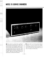 Preview for 16 page of Sansui AU-6500 Operating Instructions & Service Manual