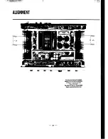 Предварительный просмотр 21 страницы Sansui AU-9500 Operating Instructions And Service Manual