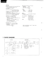 Предварительный просмотр 2 страницы Sansui AU-D22 Service Manual