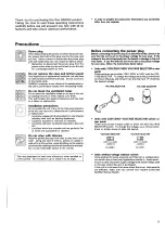 Предварительный просмотр 5 страницы Sansui AU-X701 Operating Instructions Manual