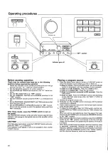 Предварительный просмотр 10 страницы Sansui AU-X701 Operating Instructions Manual