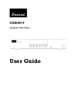 Sansui CDD201V User Manual preview